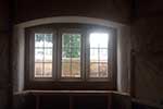 Internal view of new window installation.